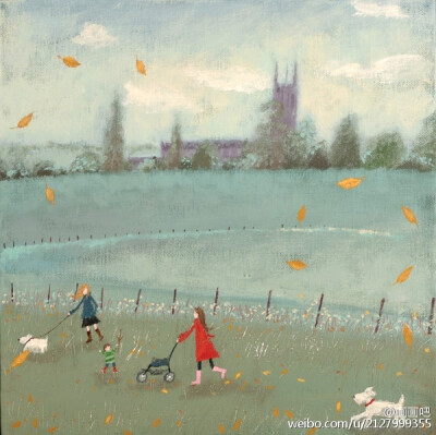 来自画家Lucy Grossmith。(转)