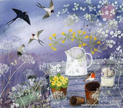 来自画家Lucy Grossmith。(转)