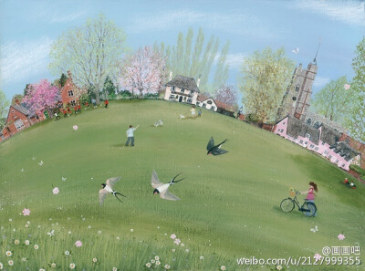 来自画家Lucy Grossmith。(转)