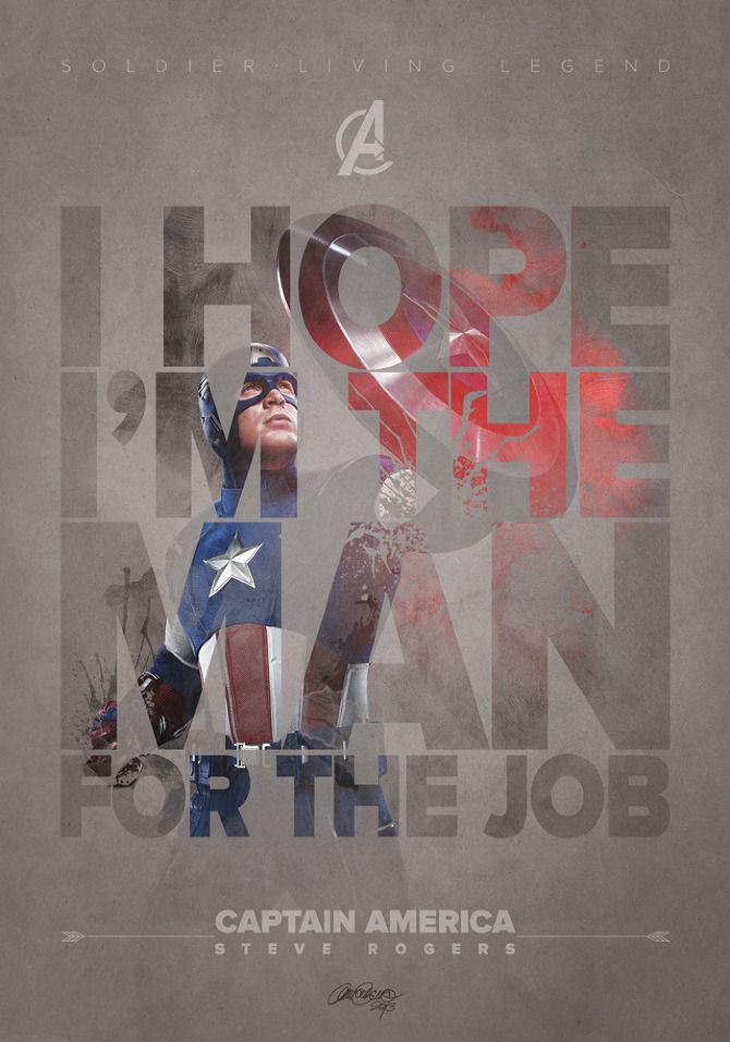 THE AVENGERS - Fan Made Quotable Character Posters - News - GeekTyrant