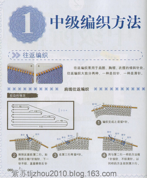 往返编织技巧