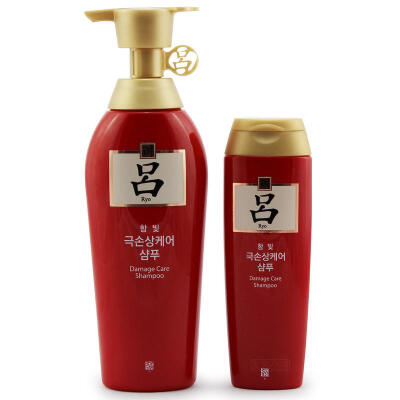  韩国进口 吕洗发水套装滋养型防脱深层修复400ml+180ml