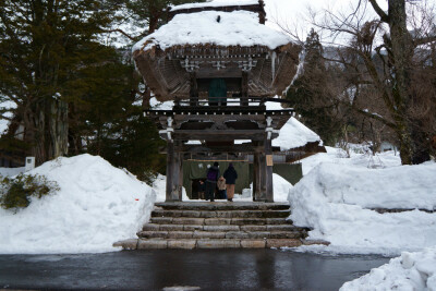 【雪村温馨夜景】白川乡合掌村 (3)