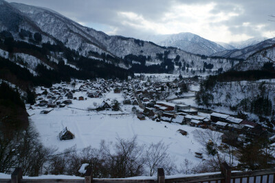 【雪村温馨夜景】白川乡合掌村 (11)