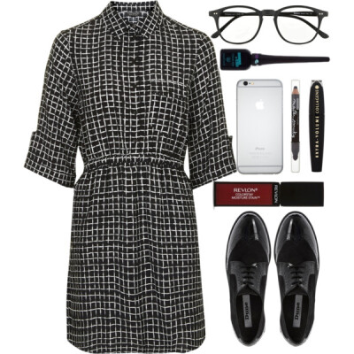 A fashion look from February 2015 featuring shirt dress, patent leather shoes and Illesteva. Browse and shop related looks.