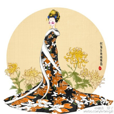 唐朝时尚风向标#武媚娘传奇# 大唐ItGirl @范冰冰 下半阙：七月清冷栀子；八月曼陀飘香；九月芙蓉新红；十月秋菊傲骨；十一牡丹动人；十二寒梅落枝... @武媚娘传奇 @武则天电视剧百度贴吧 你们最爱哪朵枝上花呢？