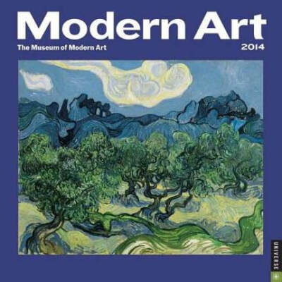 【预订】Modern Art 2014 Wall Calendar