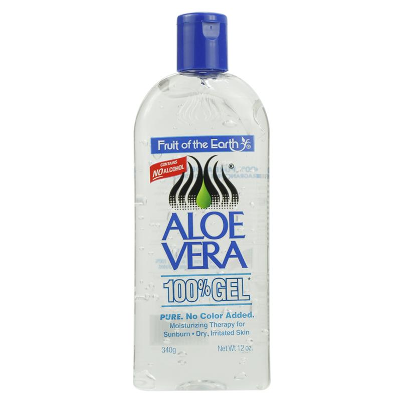 美国 Fruit of the Earth芦荟晒后修复专用啫喱凝胶暴晒必备