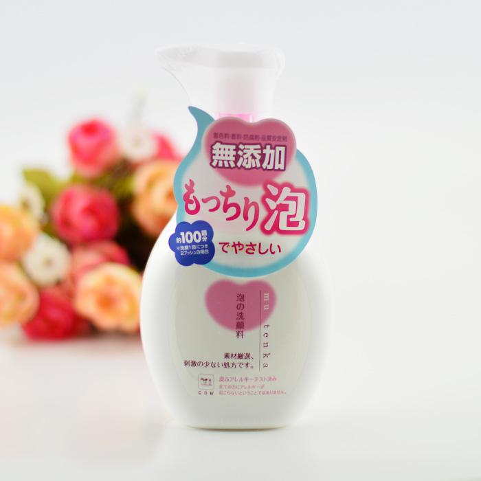 日本 COSME大赏COW牛乳无添加泡沫洗颜洁面洗面奶 200ml