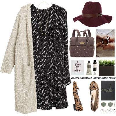 #hat #happy #Bohemian #boho #vintage #Monki #cardigan #mango #dress #dressy #mulberry #backpack #CHARLOTTEOLYMPIA #flats #rayban #sunglasses #lagarconne