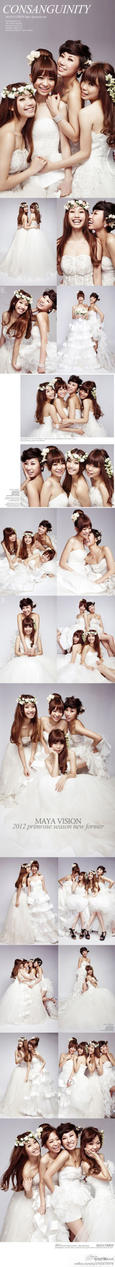 我也想拍这种闺蜜照啦~~