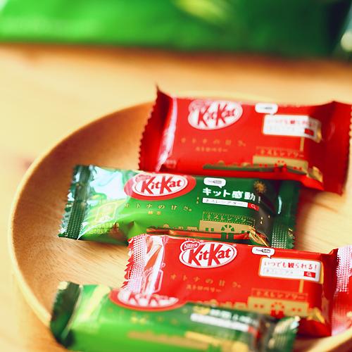 日本原产 雀巢KITKAT奇巧系列 巧克力夹心威化 宇治抹茶口味