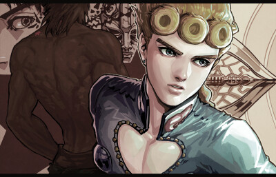 JOJO 祖班纳 茸总 DIO（的背影 【ID：47130762