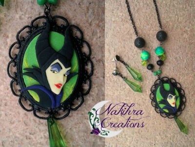 Malefica Portrait Cammeo