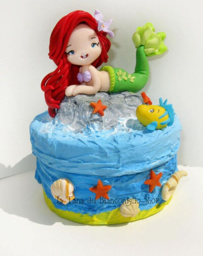 Ariel clay by ~tanadelbianconiglio on deviantART