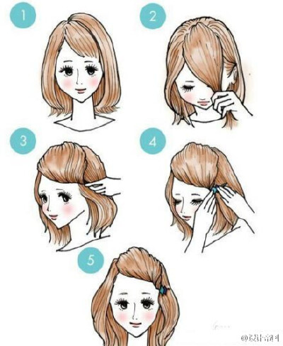 9种绑头发的方法，姑娘们可以在家DIY一下，收藏