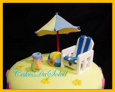 Beach Chair &amp;amp; Parasol Tutorial