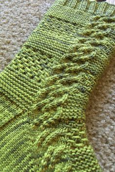 by verybusymonkey, Green Beryl Socks are such fun!