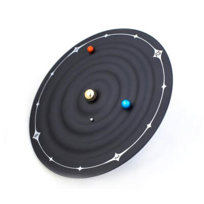 行星银河磁力时钟 Galaxy Magnetic Clock 挂钟