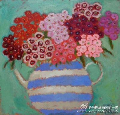 像花一样绽放——来自英国艺术家Vanessa Cooper作品