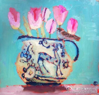 像花一样绽放——来自英国艺术家Vanessa Cooper作品