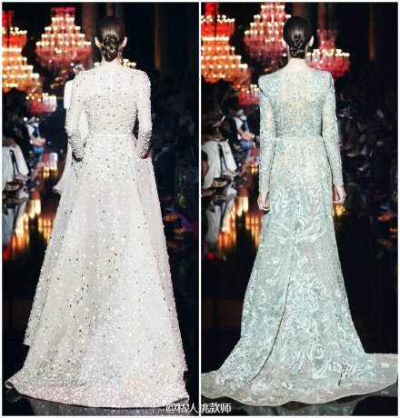 Elie Saab 2014秋冬高级定制系列，美若天仙