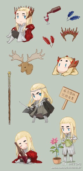 瑟兰迪尔 Thranduil @布丁_我想换个昵称