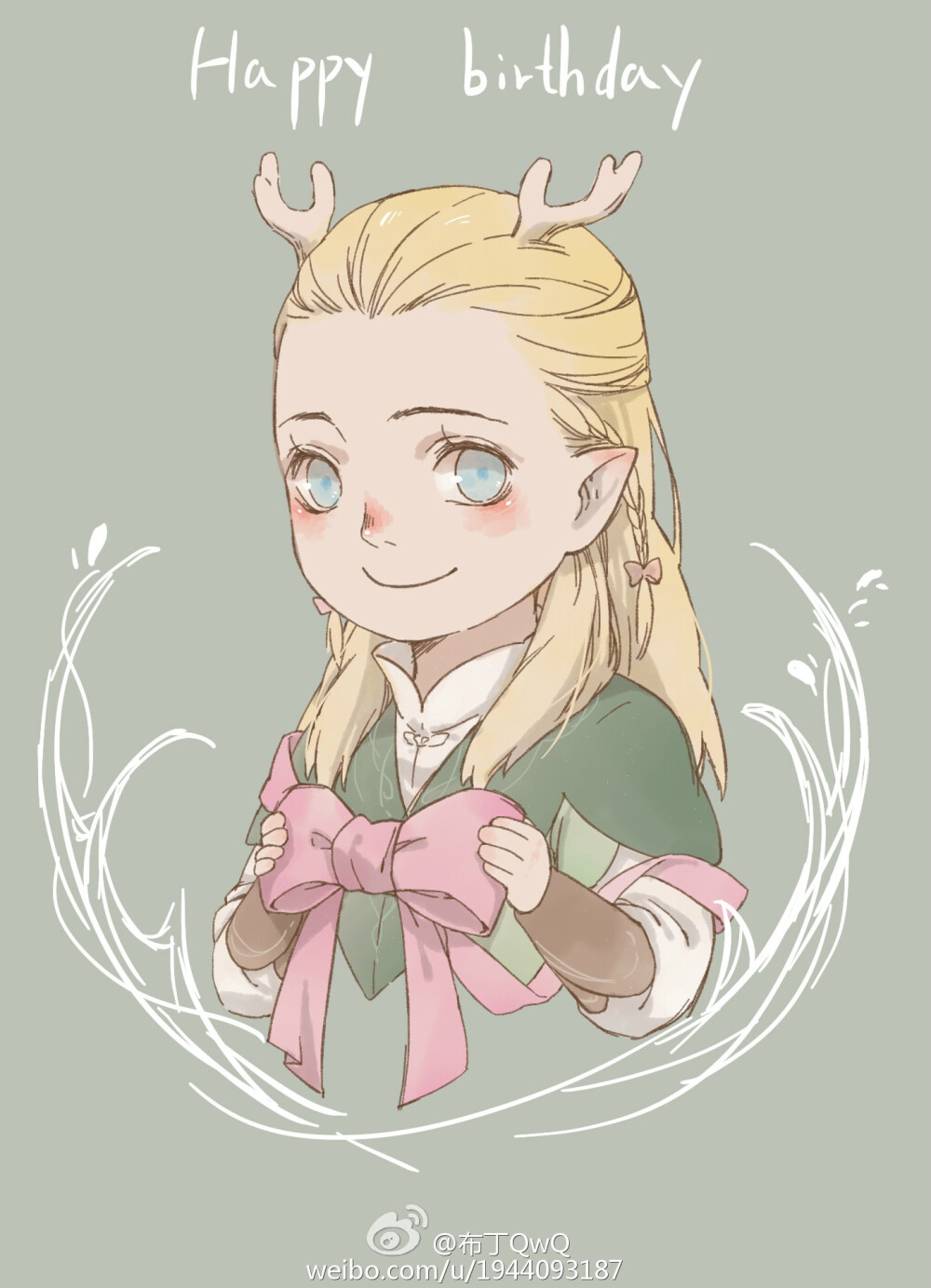 叶子鹿 莱戈拉斯 Legolas @布丁_我想换个昵称