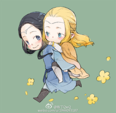 埃克塞理安 葛罗芬戴尔 Ecthelion Glorfindel @布丁_我想换个昵称