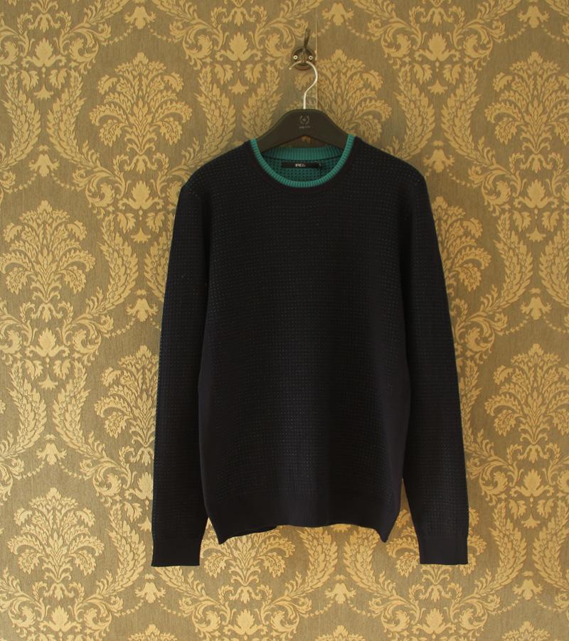 GXG男装2015春装 gxg.jeans藏青色针织衫51620067