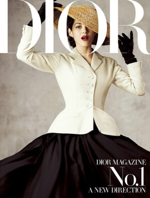 Marion Cotillard化身Dior复古女郎拍摄Dior Magazine时尚大片