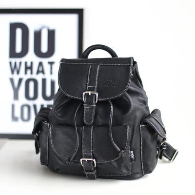 特欧美大牌超好质量多色双肩背双肩包简约皮质双肩背包