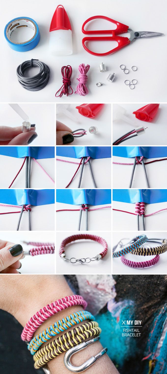 DIY Braid Bracelet #diy #bracelet