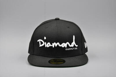 Diamond Supply Co. x NE OG SCRIPT 1998 全封款 黑