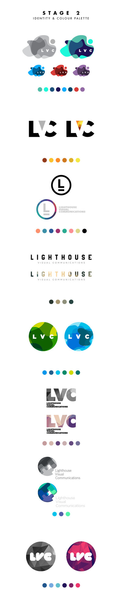 LVC 英国数码公司品牌VI设计 设计圈...