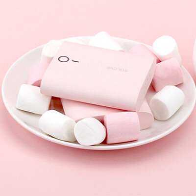 SOLOVE马卡龙甜点移动电源10000毫安充电宝苹果三星小米通用包邮