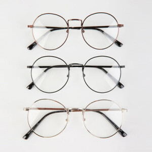 韩国官网同款复古金属圆框镜架 文艺细款金丝vintage男女时尚眼镜