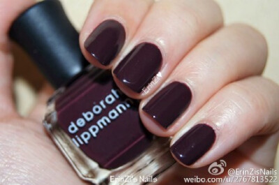 吃貨的指甲要跟吃的同色，Deborah Lippmann Love will Leave a Mark。 我變小短甲了，大家還愛我嗎？