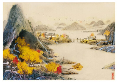 归去来兮~~-蓝雯轩_蓝雯轩，,世说新语,阮籍,归去来兮,秋季_涂鸦王国插画