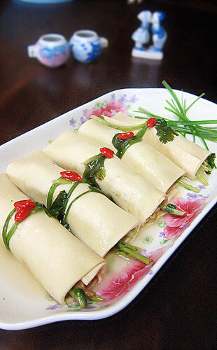 【摆盘】谷雨．千张如意包的做法