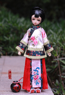 二手 【月蓉坊】BJD、SD\DD旗袍、秀禾装（旗装）——梦蕊 款二