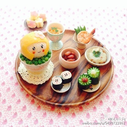 #上海吃货#Morning 美味可爱的日式早餐 美好的一天从早餐次饱饱开始~~你的早餐是什么？