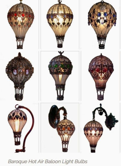 Hot Air Balloon Light Bulbs