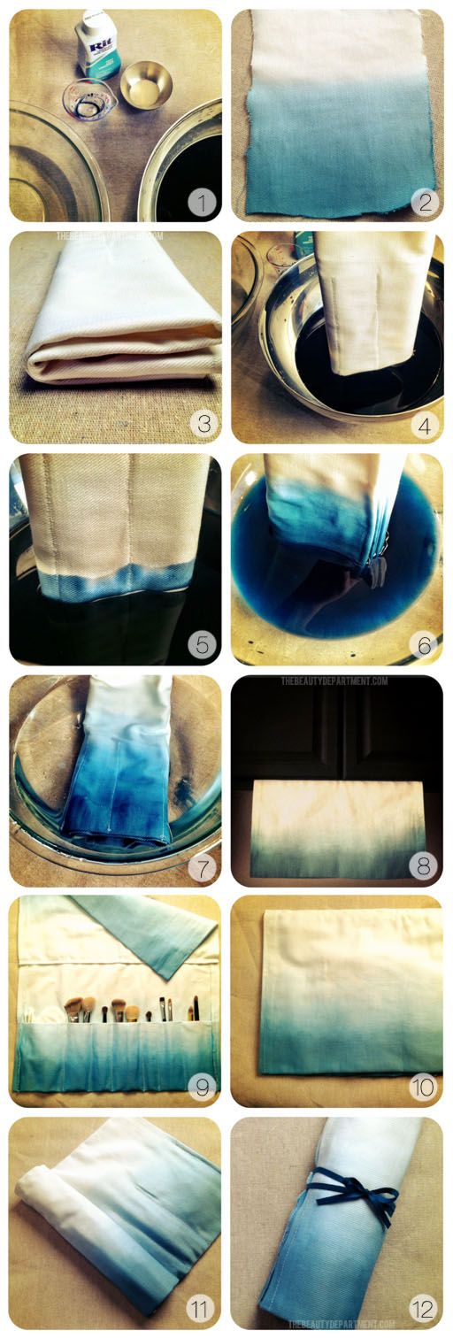 diy ombre dip dye