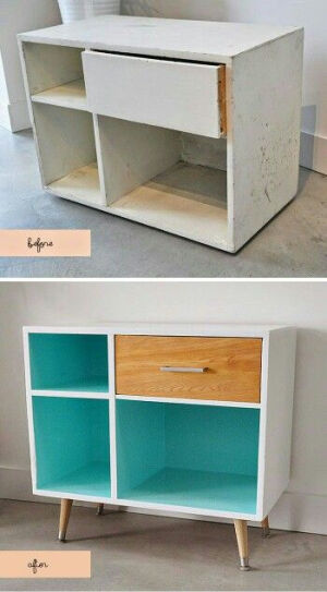 Meuble recyclé DIY - Home decoration