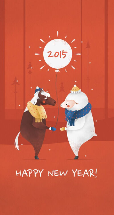 Tap image for more New Year 2015 iPhone 6 wallpapers! Happy new year 2015 - @mobile9 | #iphone #calendar