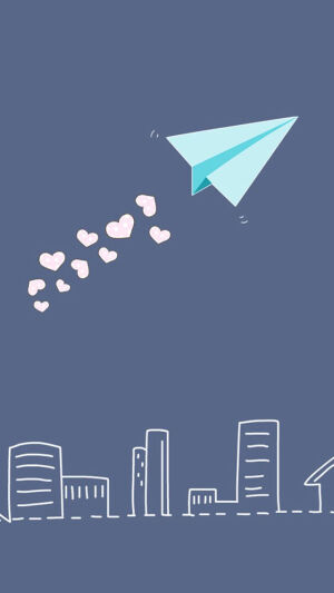 Pretty Paper Airplane iPhone wallpaper - @mobile9