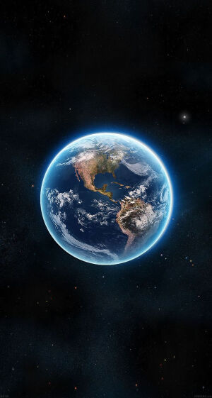 Supernova Earth - Galaxy/Space iPhone wallpapers @ mobile9.com