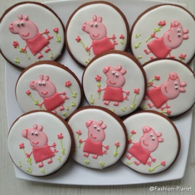 超可爱 翻糖饼干