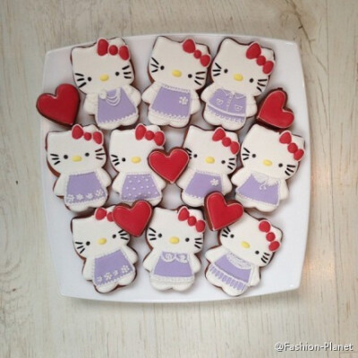 超可爱 翻糖饼干